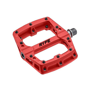 RYFE Ghost Rider MTB Flat Pedals With Sealed Bearing - Red