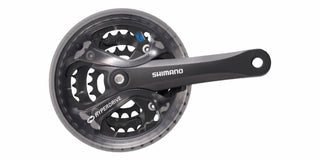 Shimano Altus FC-M361 48/38/28T 170mm Crankset Black