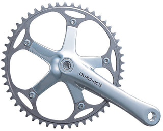 Shimano Dura-Ace FC-7710 165mm Track Crankset Silver