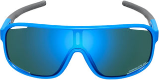 Shimano Technium Sunglasses Blue w/ Blue Ridescape Gravel Lens