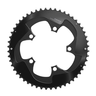 SRAM Chain Ring Road Force22 X-Glide R 50T Yaw 11 Speed S3 Hidden Bolt/Non Hidden Bolt 110 Alum 5mm Blast Black BB30 or GXP (50-34)