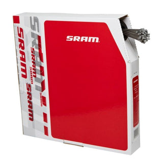 SRAM TwistLoc Cable Kit - 3mm Black (705mm - 1900mm polished stainless steel cables - 500mm - 1250 3mm housing - ferrules) - Backside Remote Only