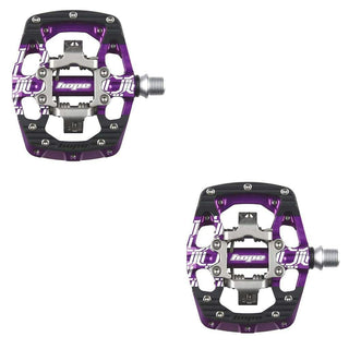 Hope Union Gravity Pedals - Purple
