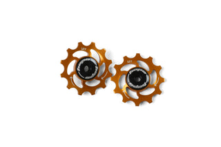 Hope Jockey Wheels Pair - 12 Teeth Orange