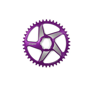 Hope Spiderless RX Chainring - 42 Teeth Purple