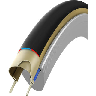 Vittoria Pista Oro 23-622 Fold TLR G2 - Para/Black