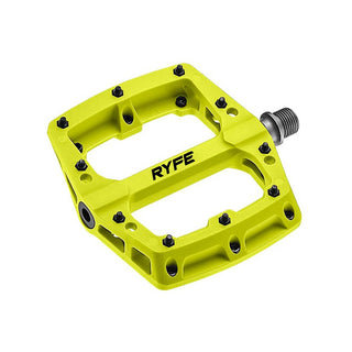 RYFE Ghost Rider MTB Flat Pedals With Sealed Bearing - Yellow